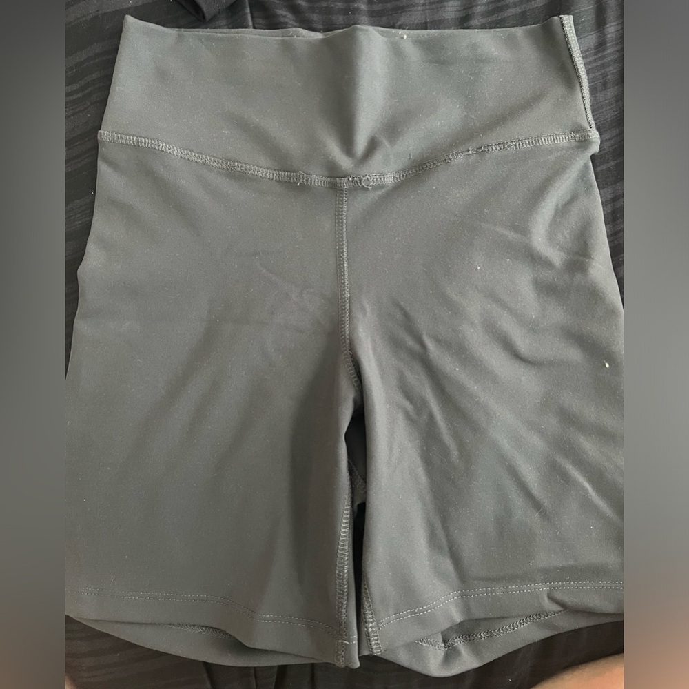 Thirty Years Gray Bikers Shorts